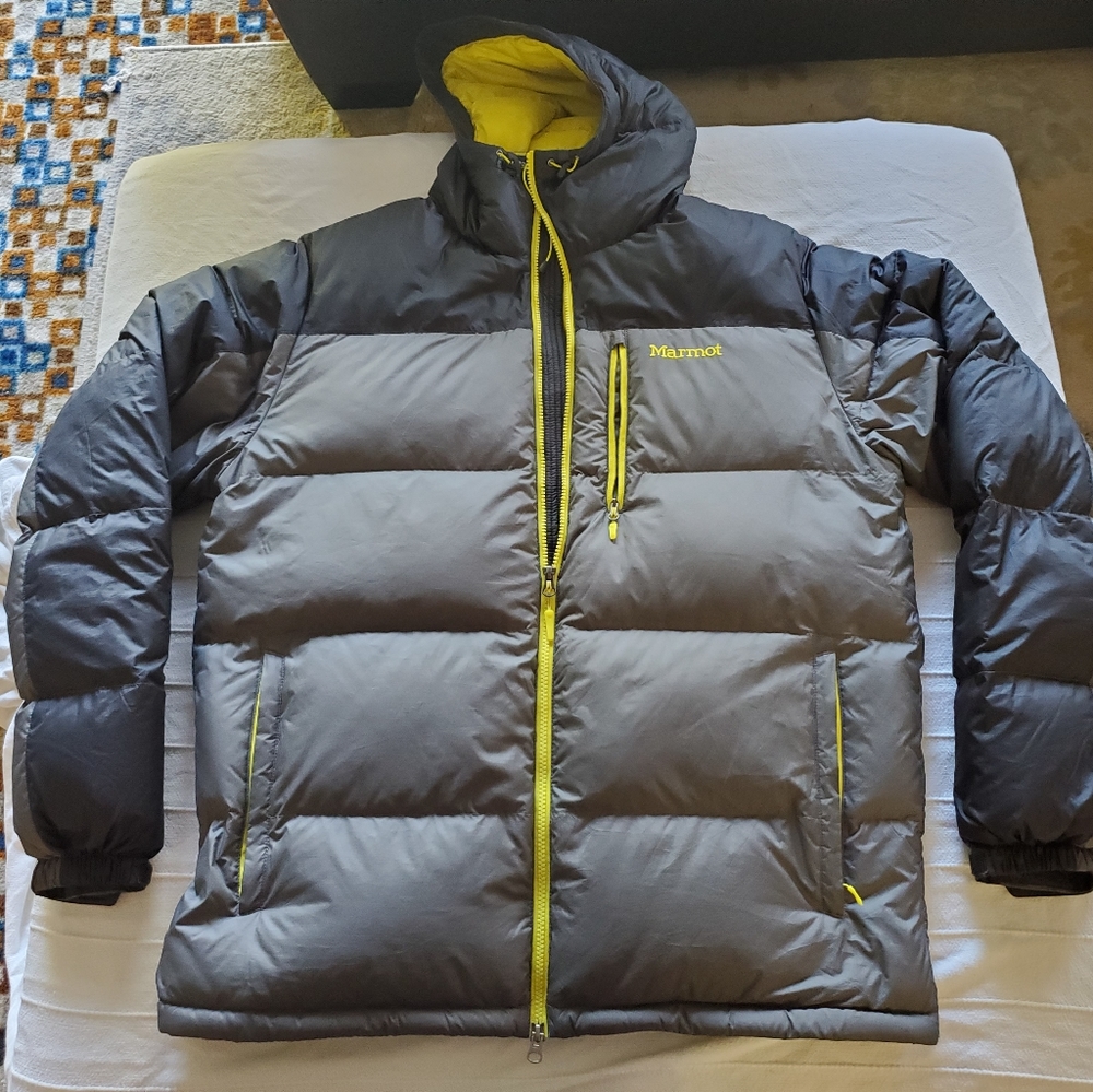 Marmot 650 Down Filled Puffer Jacket New Condition